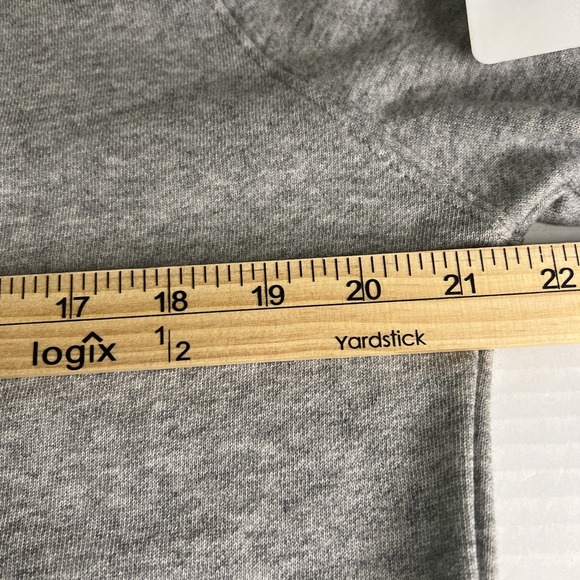 New‎ York Giants Sweatshirt Girls Large Gray NFL Cropped Oversized 10/12 NY - Picture 8 of 9